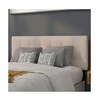Quilted Tufted Full Upholstered Headboard