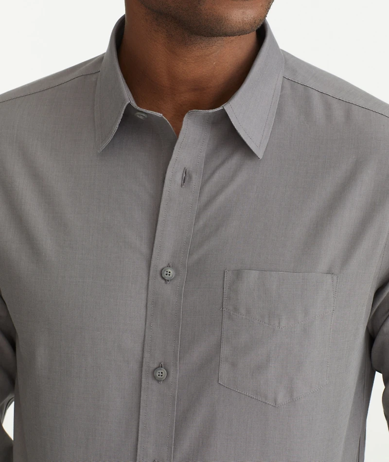 UNTUCKit Men's Regular Fit Wrinkle-Free Sangiovese Button Up Shirt