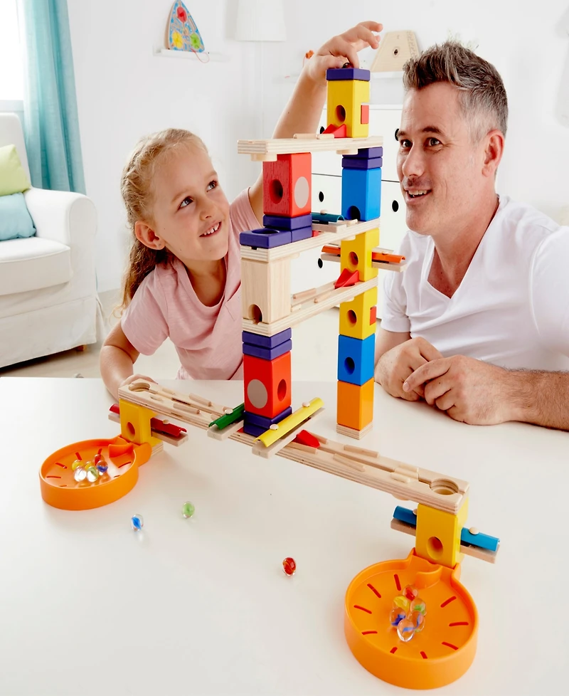 Hape Music Motion Quadrilla Marble Run Construction