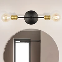Jaxon Industrial Farmhouse Iron Led Vanity Light