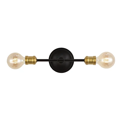 Jaxon Industrial Farmhouse Iron Led Vanity Light