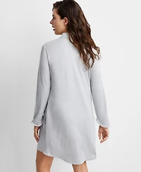 State of Day Women's Notch Collar Sleepshirt Xs-3X, Created for Macy's