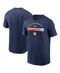 Men's Nike Navy Houston Astros 2023 Al West Division Champions T-shirt
