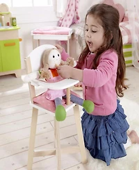 Hape Baby Doll Pink Hearts Highchair