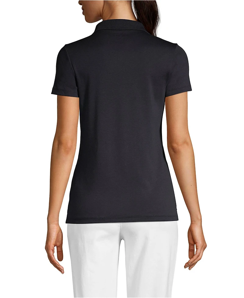 Lands' End Women's Tall Supima Cotton Polo Shirt