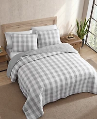 Eddie Bauer Lakehouse Plaid 3-Pc. Quilt Set, King