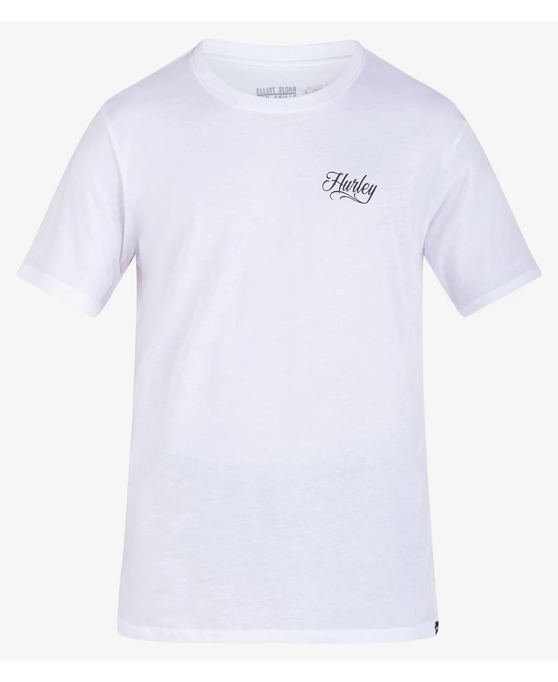 Hurley Men's Everyday Elliot Zombie Short Sleeve T-shirt
