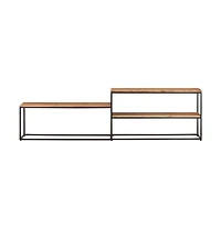Tv Stand 70.9"x11.8"x19.7" Solid Wood Acacia