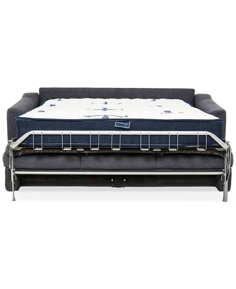 Luca 83" Queen Stearns & Foster Fabric Sleeper Sofa, Created for Macy's