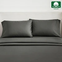 Standard 100% Cotton 500 Thread Count Pillowcases, Queen and Size, Soft Silky, Cool Smooth by California Design Den