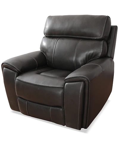 Closeout! Hutchenson 43" Zero Gravity Leather Recliner, Created for Macy's