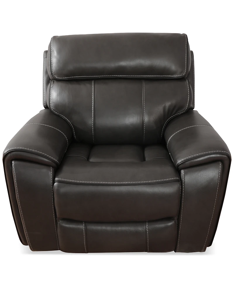 Closeout! Hutchenson 43" Zero Gravity Leather Recliner, Created for Macy's