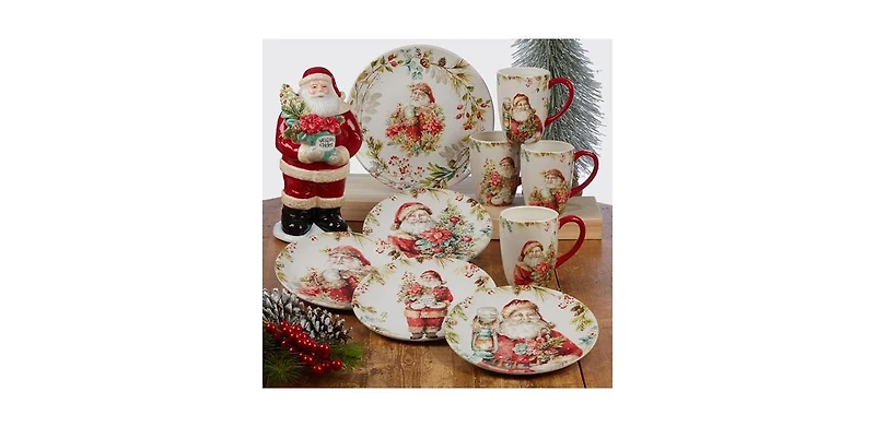 Certified International Christmas Story 4 Piece Mug