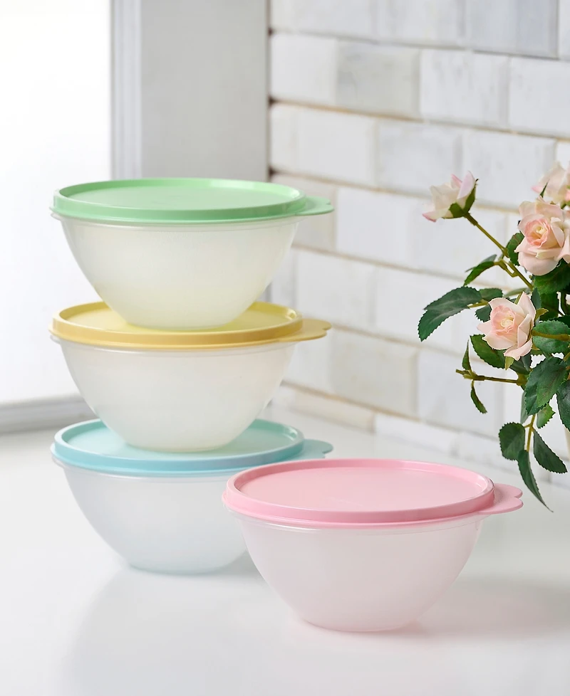 Tupperware Wonderlier 4 Pack 2 Cup Container Set