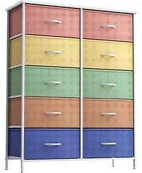 Sorbus 10 Drawers Storage Dresser