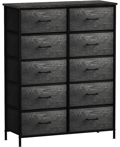 Sorbus 10 Drawers Storage Dresser