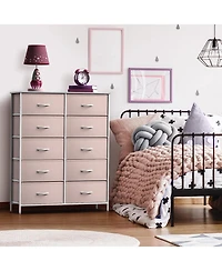 Sorbus 10 Drawers Storage Dresser