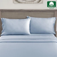 Luxuriously Soft Hotel Quality 600 Thread Count, 100% Cotton Set of 2 Cases, Crisp & Cool Pillow Fits King Pillows by California Design Den