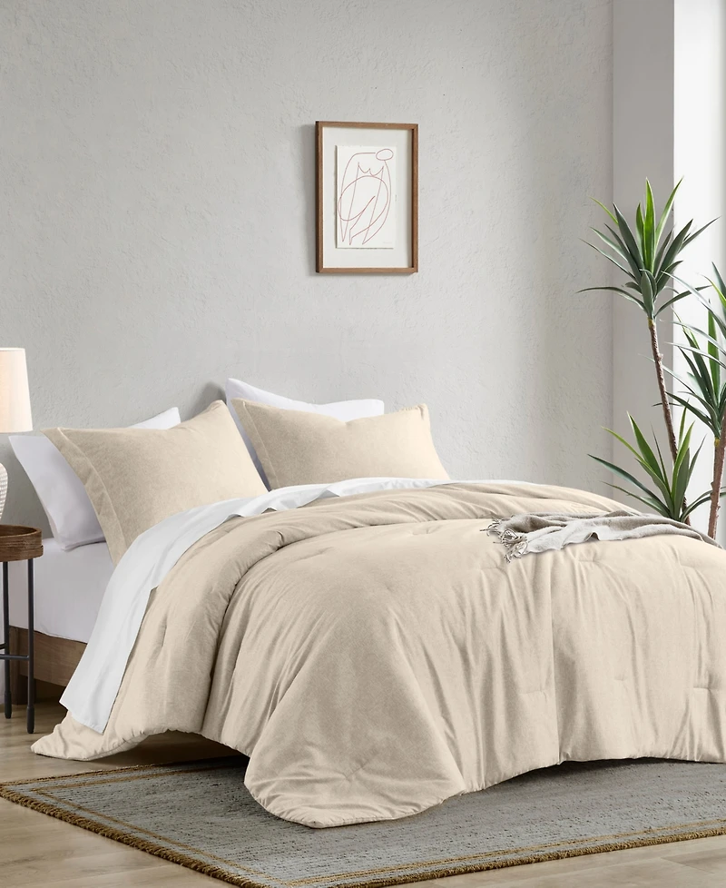 510 Design Camden Chambray Print 3-Pc. Comforter Set, King/California King