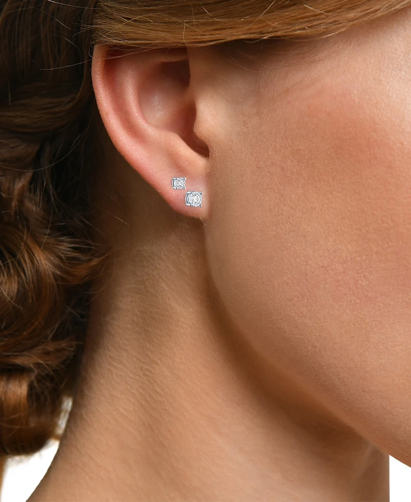 2-Pc. Set Lab Grown Diamond Stud Earrings (1/3 ct. t.w.) in Sterling Silver