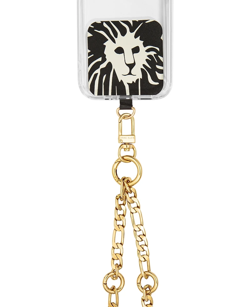 Anne Klein Women's Gold-Tone Alloy Crossbody iPhone Chain