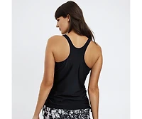 Calypsa Women's Maya Tankini Swim Top With Removable Cups