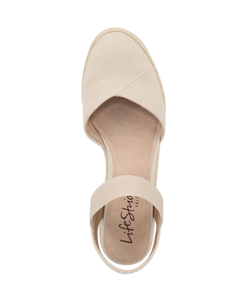 LifeStride Women's Kimmie Wedge Espadrilles