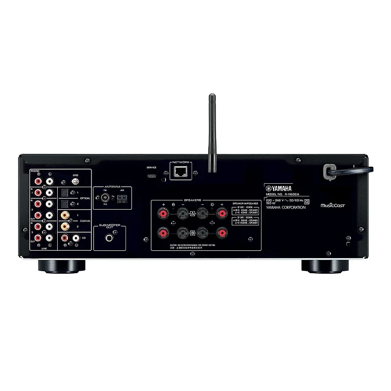 Yamaha R-N600A Stereo Network Receiver with Wi-Fi, Bluetooth, Remote and MusicCast