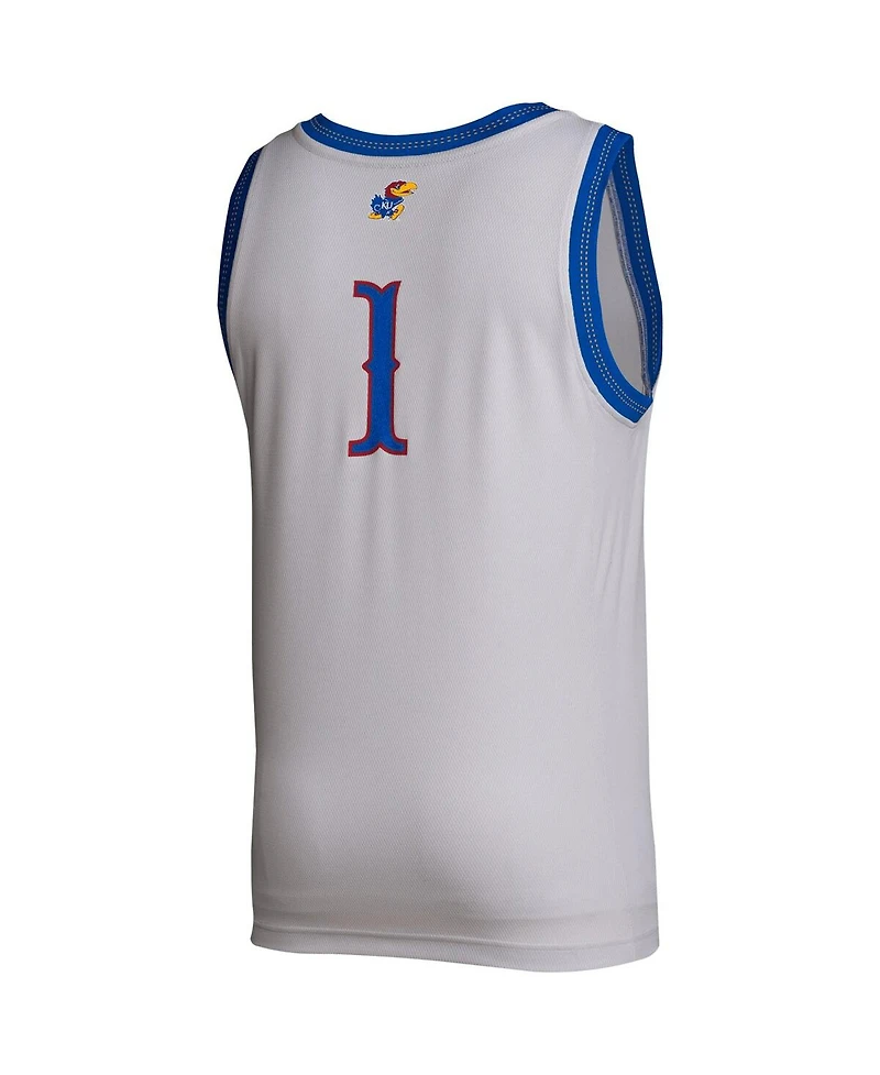 Adidas Men's #1 Kansas Jayhawks Team Swingman Jersey