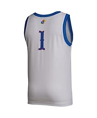 Adidas Men's #1 Kansas Jayhawks Team Swingman Jersey