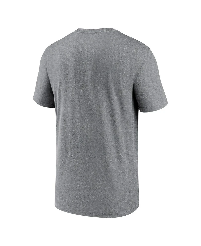Men's Nike Heather Charcoal Texas Rangers 2023 World Series Fall Classic T-shirt