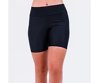 Calypsa Women's Mid-Thigh Swim Shorts