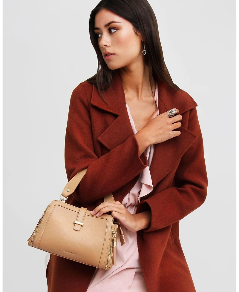 Belle & Bloom Women's Ex-Boyfriend Wool Blend Oversized Jacket