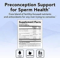 Theralogix ConceptionXR Reproductive Health Male Fertility Supplement (90 Day Supply)
