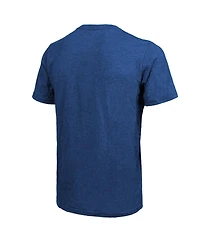 Men's Majestic Threads Royal Texas Rangers 2023 World Series Champions Local State of Mind Tri-Blend T-shirt