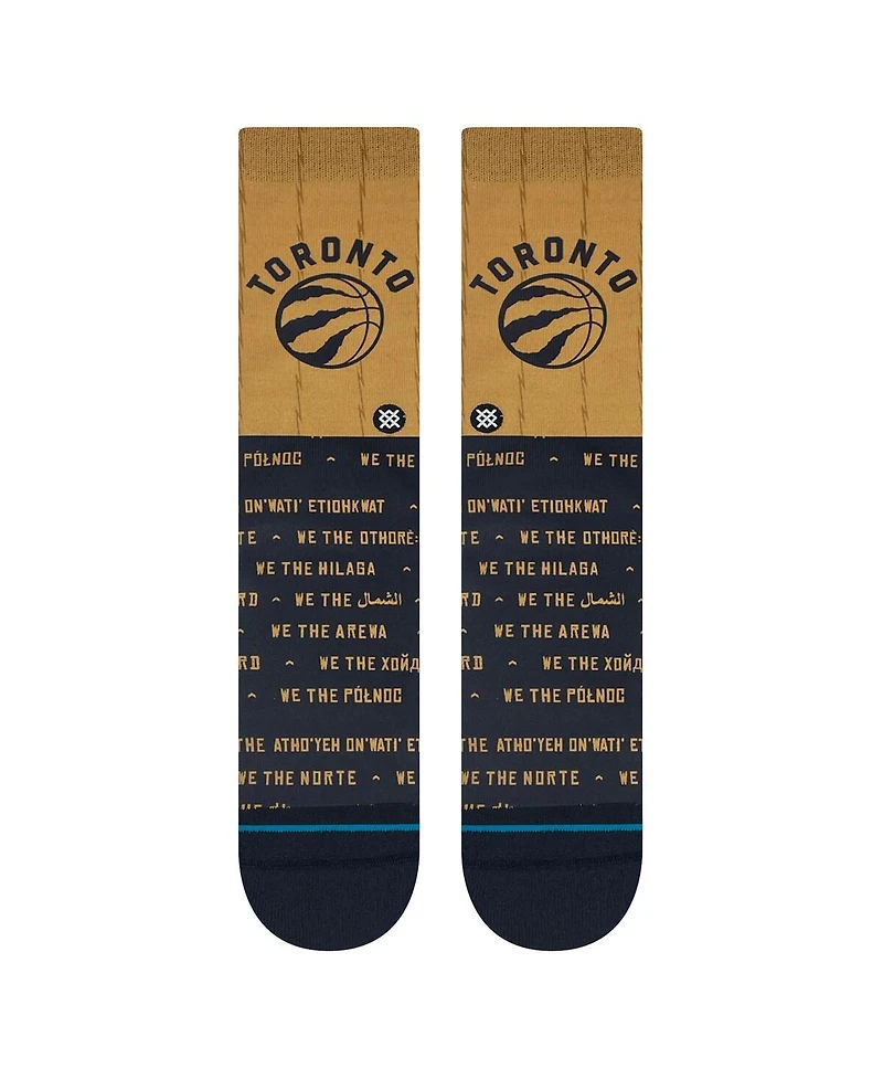 Men's and Women's Stance Toronto Raptors 2023/24 City Edition Crew Socks