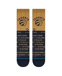Men's and Women's Stance Toronto Raptors 2023/24 City Edition Crew Socks