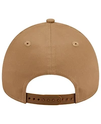Men's New Era Khaki Houston Astros A-Frame 9FORTY Adjustable Hat
