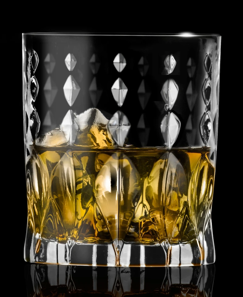 Lorren Home Trends Marilyn Set of 6 Double Old Fashion (Dof)