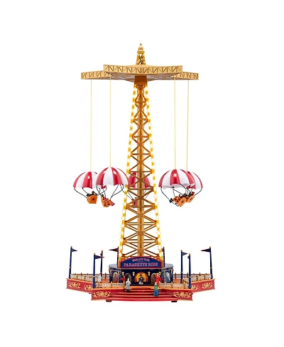 Mr. Christmas 90th Anniversary Collection Animated Musical World's Fair Parachute Ride