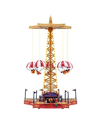 Mr. Christmas 90th Anniversary Collection Animated Musical World's Fair Parachute Ride