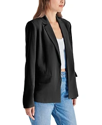 Steve Madden Women's Payton Open-Front Long-Sleeve Blazer