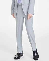 Calvin Klein Big Boys Slim Fit Machine Washable Stretch Suit Pants