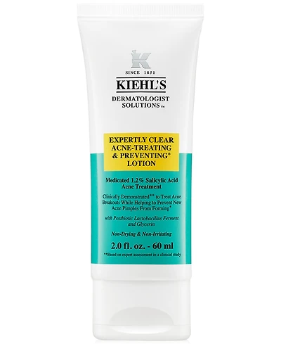 Kiehl's Since 1851 Expertly Clear Acne-Treating & Preventing Lotion