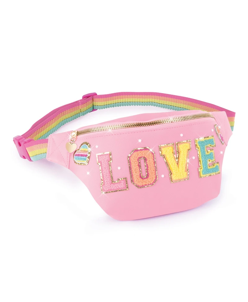 Make It Real Fashion Bag with Patches - Bum Bag