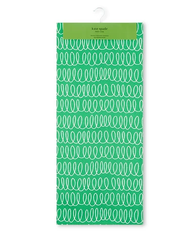 kate spade new york the Loop Joy Dot Reversible Table Runner