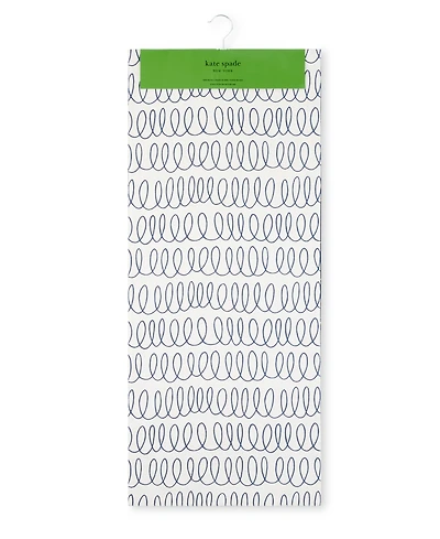 kate spade new york the Loop Joy Dot Reversible Table Runner