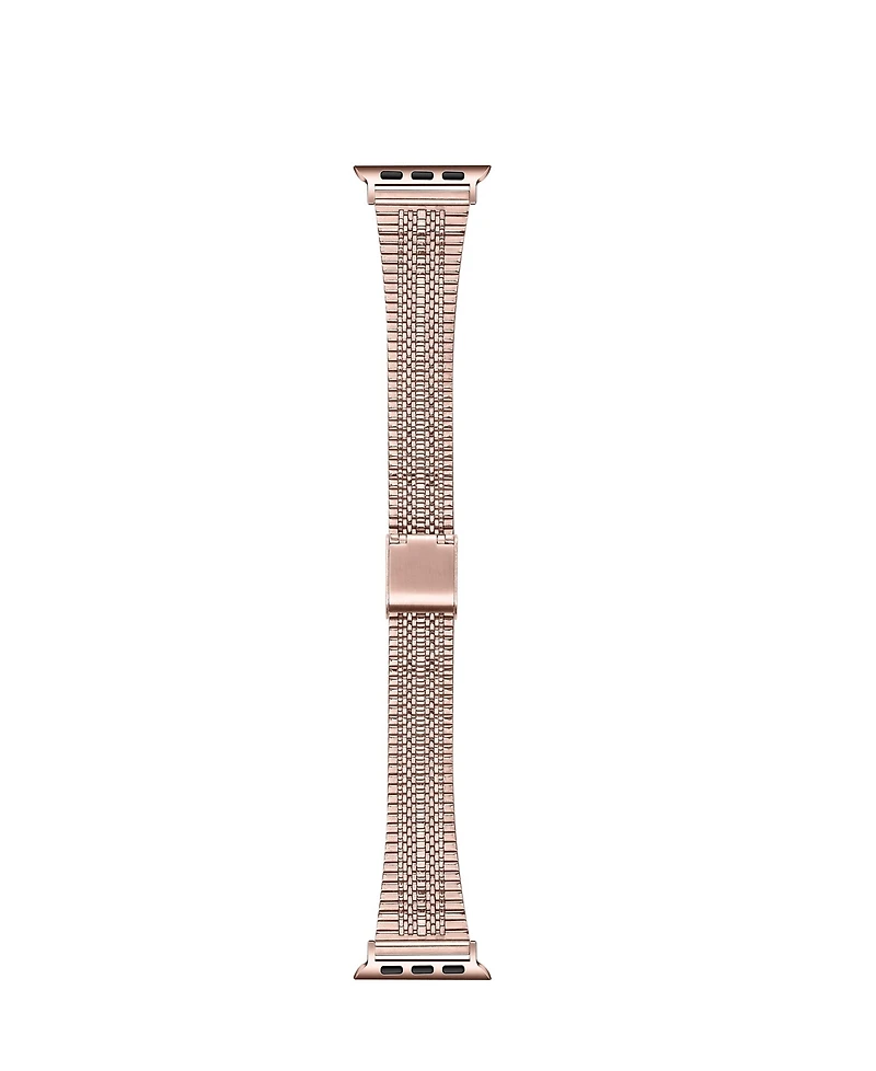 Posh Tech Unisex Eliza Stainless Steel Bicolor Band for Apple Watch Size- 38,40,41mm