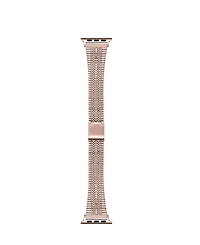 Posh Tech Unisex Eliza Stainless Steel Bicolor Band for Apple Watch Size- 38,40,41mm