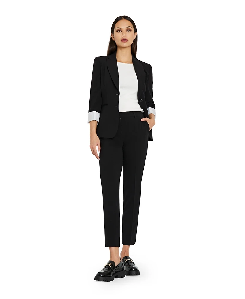 Tahari Asl Shannon Suit Straight-Leg Pants